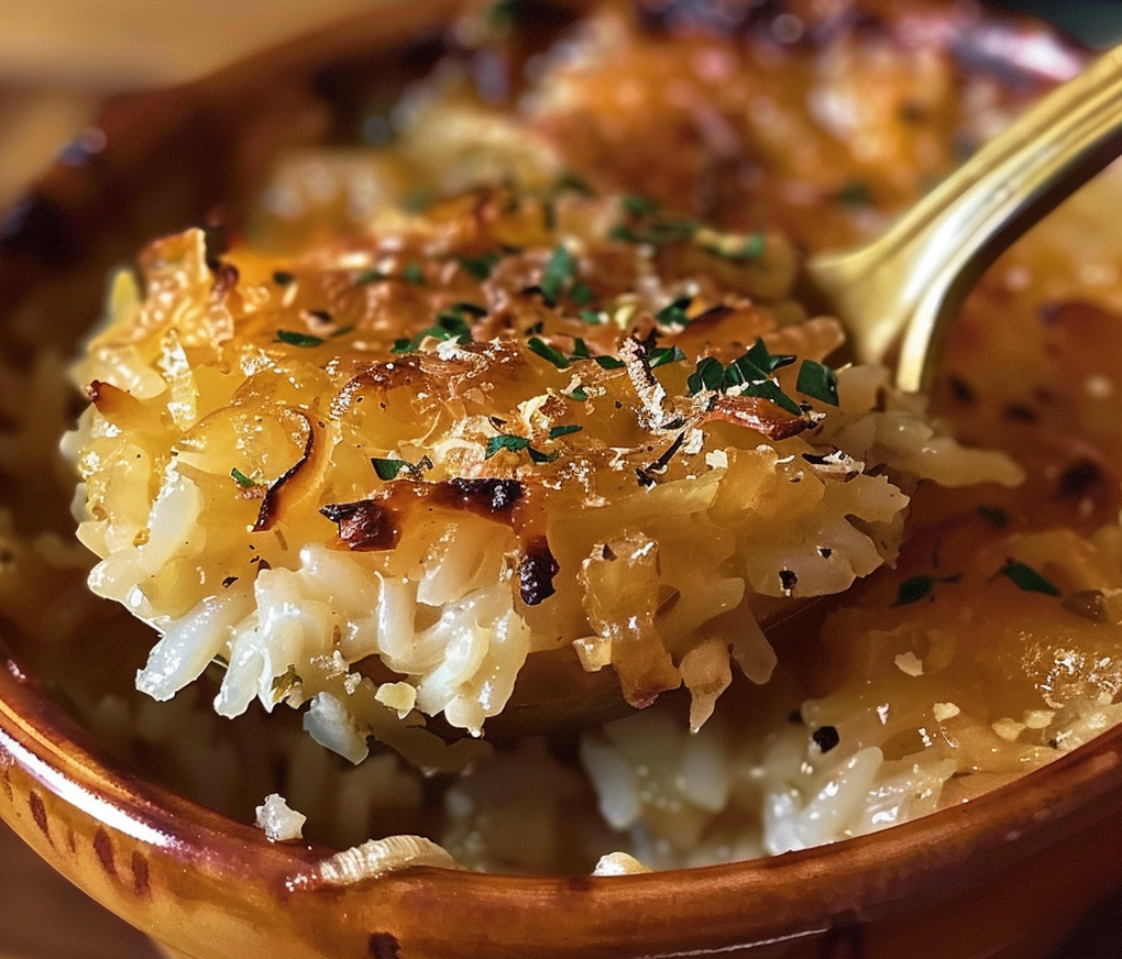 French Onion Soup Rice