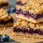 Blueberry Pie Cookie Bars