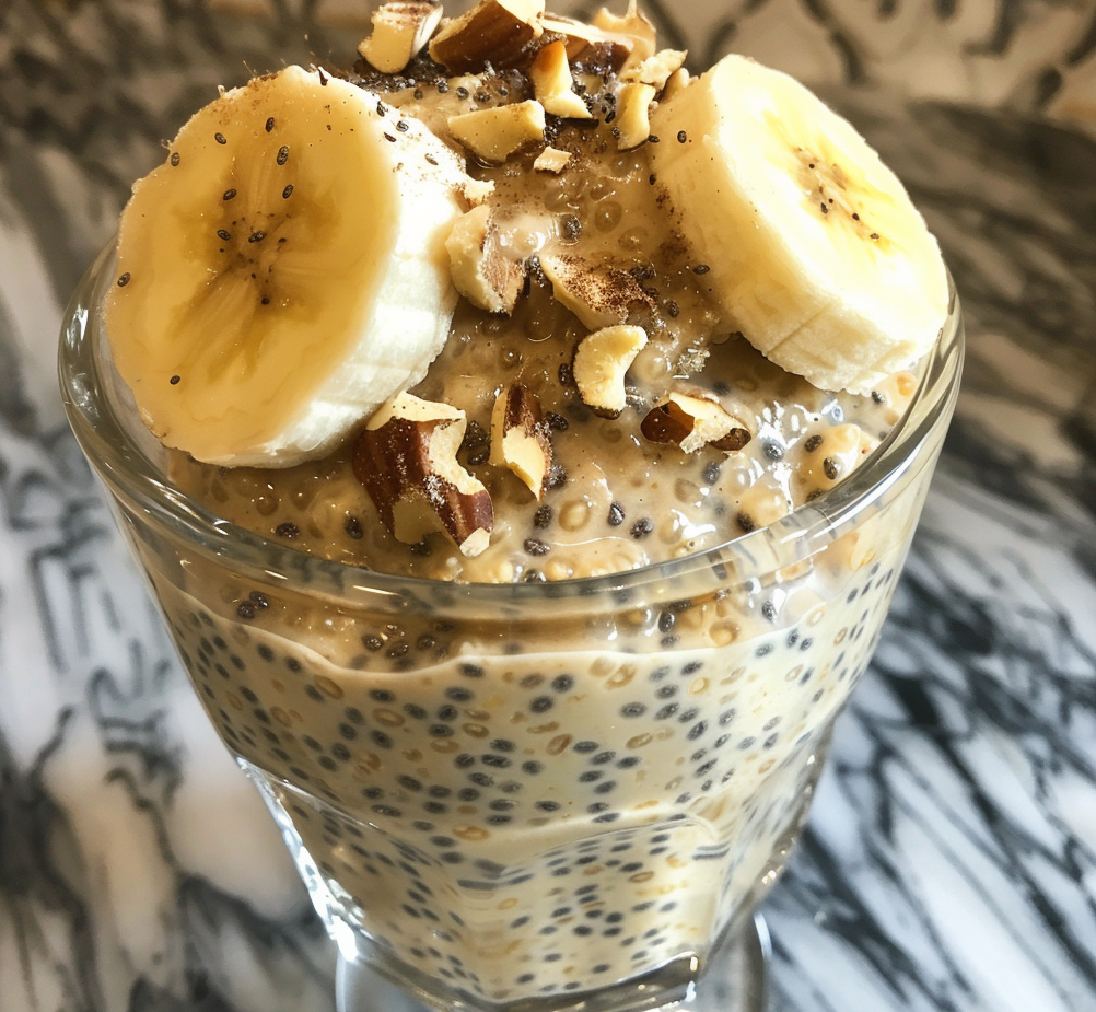 banana chia pudding