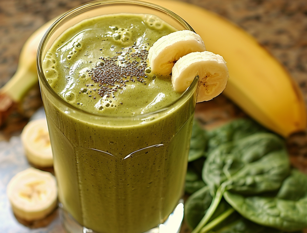 Spinach and Banana Smoothie