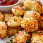 Crunchy Parmesan Cauliflower Bites