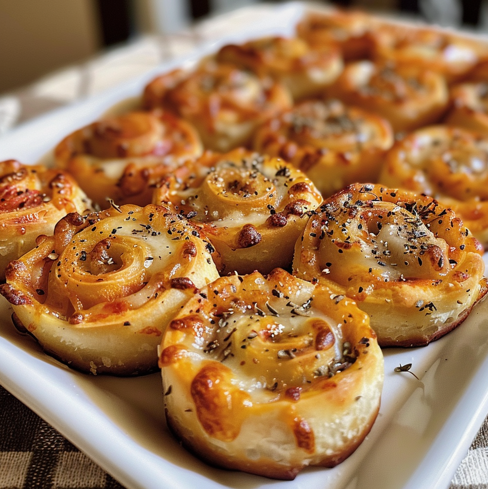 Mini Pizza Roll Bites