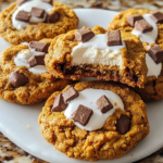 Pumpkin S'mores Cookies