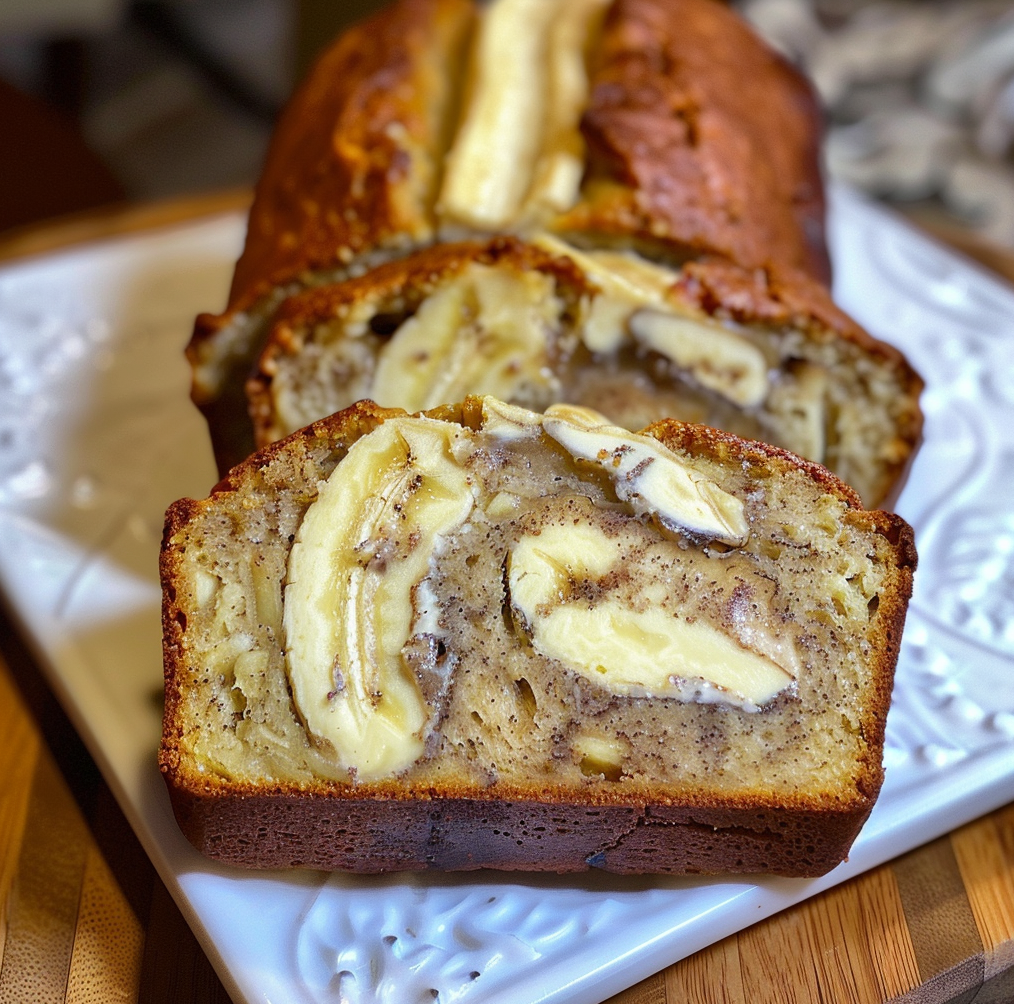 Cream Cheese Banana Bread