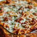 Baked Cream Cheese Spaghetti