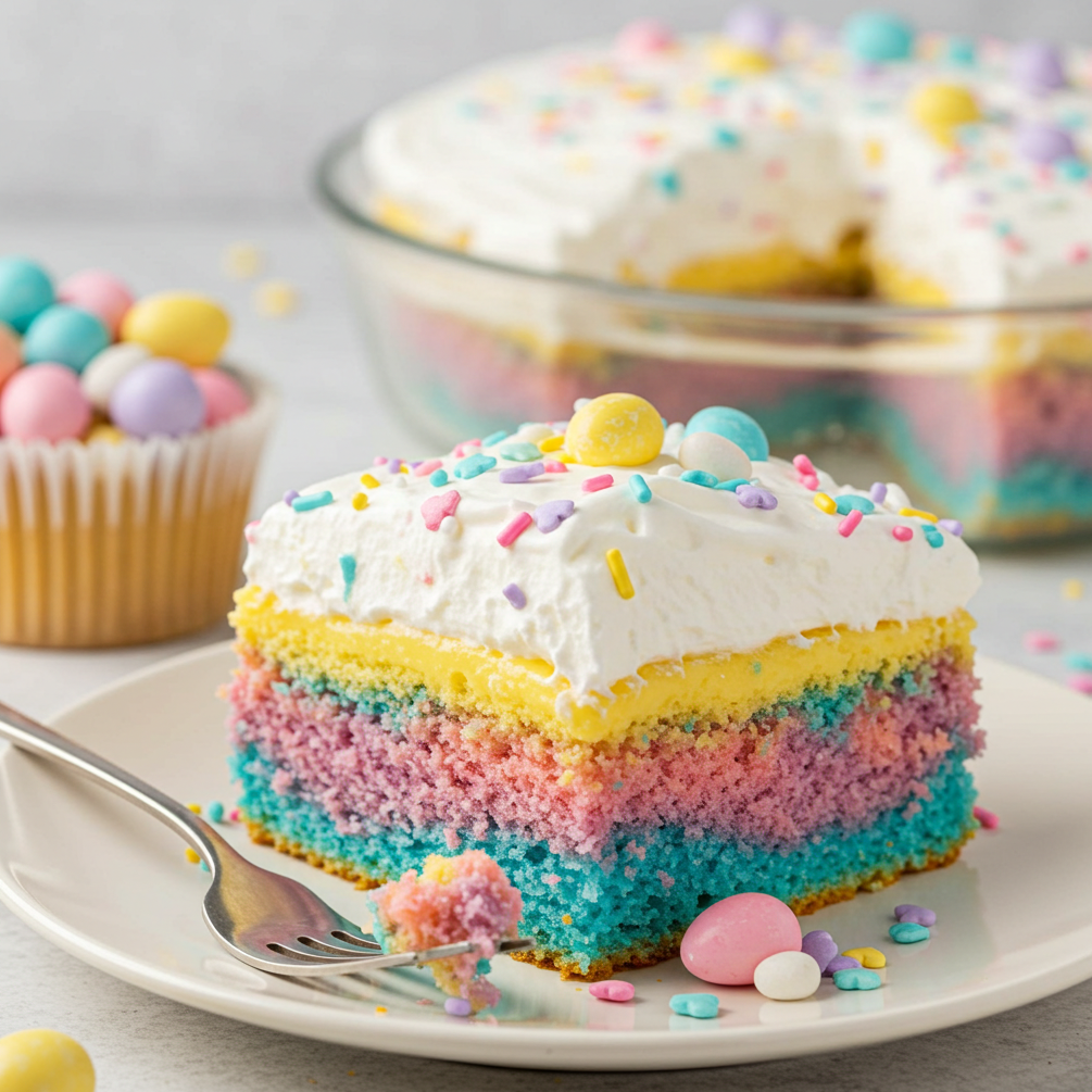 Easter Poke Cake