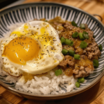 Eggs, Rice, and Meat