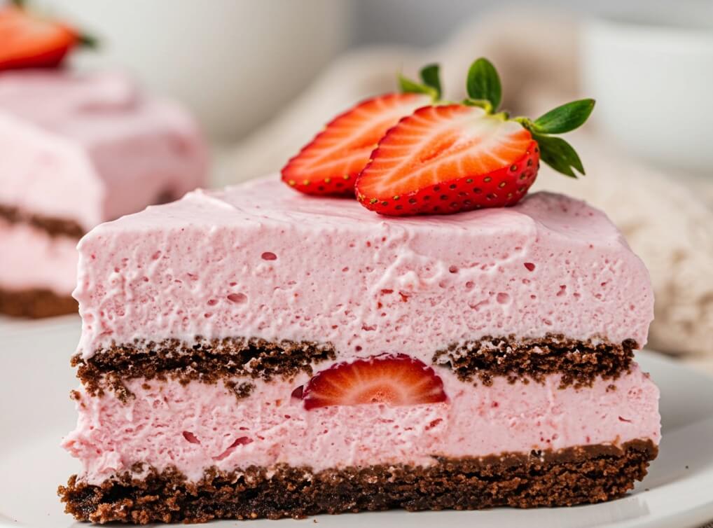 Strawberry Icebox Cake