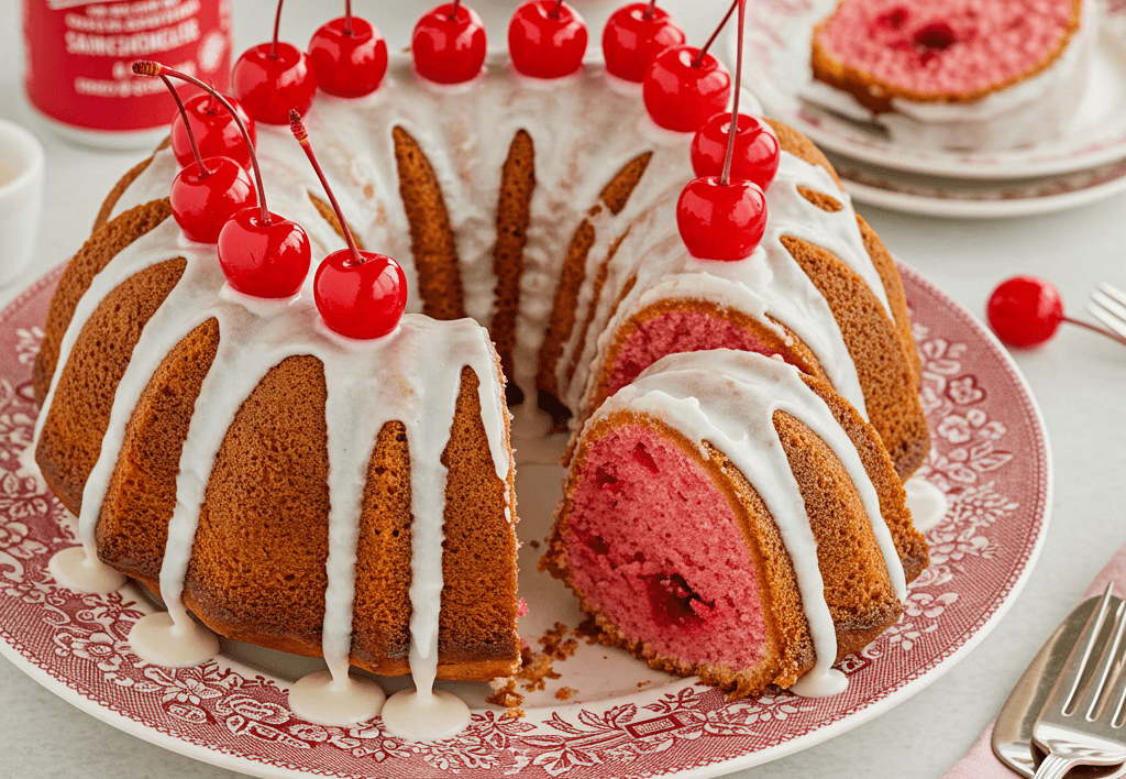 Cheerwine Bundt Cake
