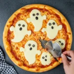 Halloween Ghost Pizza