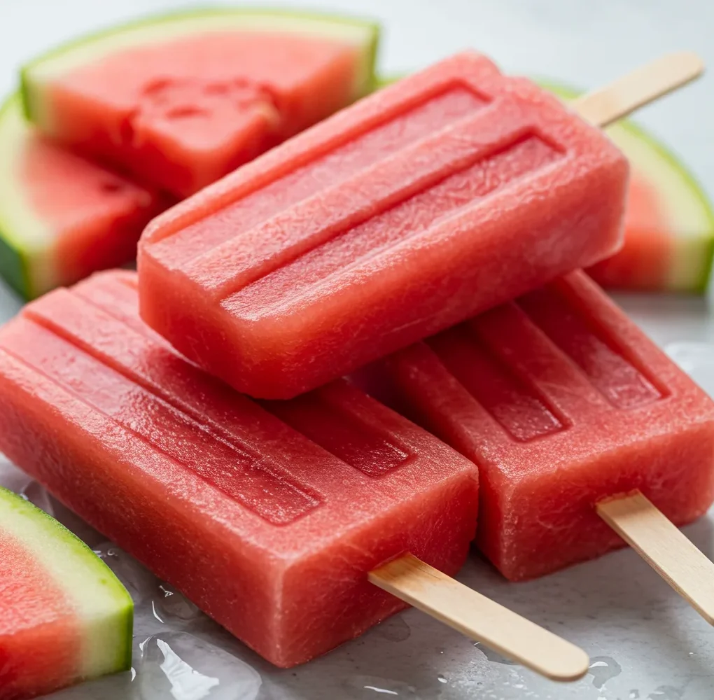 Watermelon Popsicles